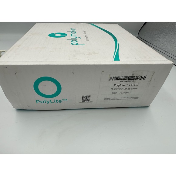 Polymaker PolyLite PETG (Green) 1.75mm 1000g spool - Picture 1 of 3